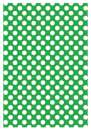Printed Wafer Paper - Small Dots Lime Green